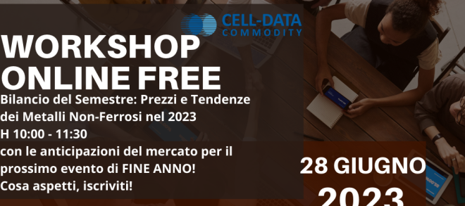 WORKSHOP ONLINE 28 GIUGNO 2023